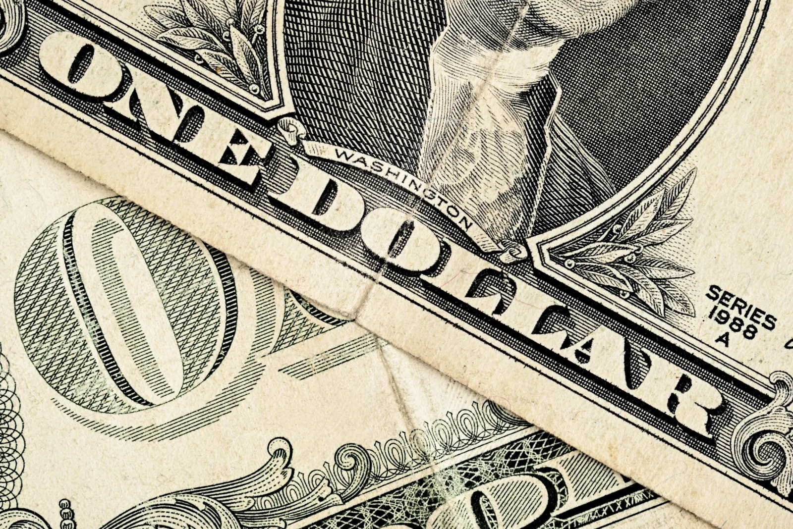Old large size U.S. banknotes